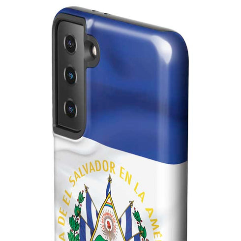 El Salvador Flag Galaxy S21 FE Pro Case